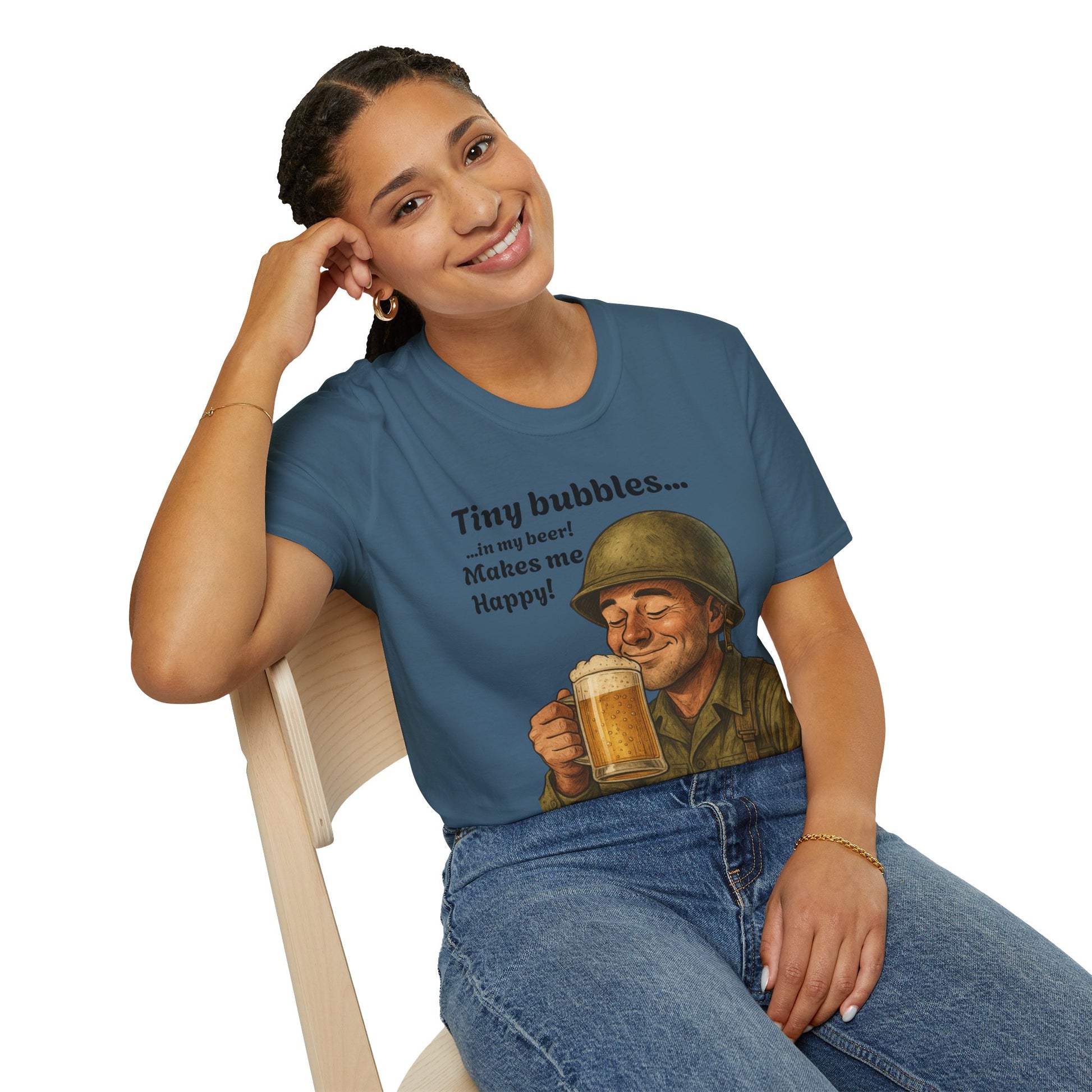 Tiny Bubbles T-Shirt – Cadence & Cold Ones Edition