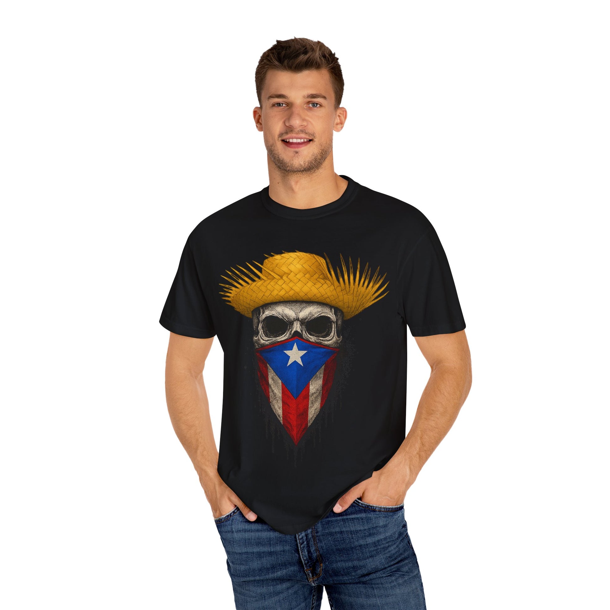 “Boricua Hasta el Hueso” Edition– Patriotic/Urban Graphic Tee