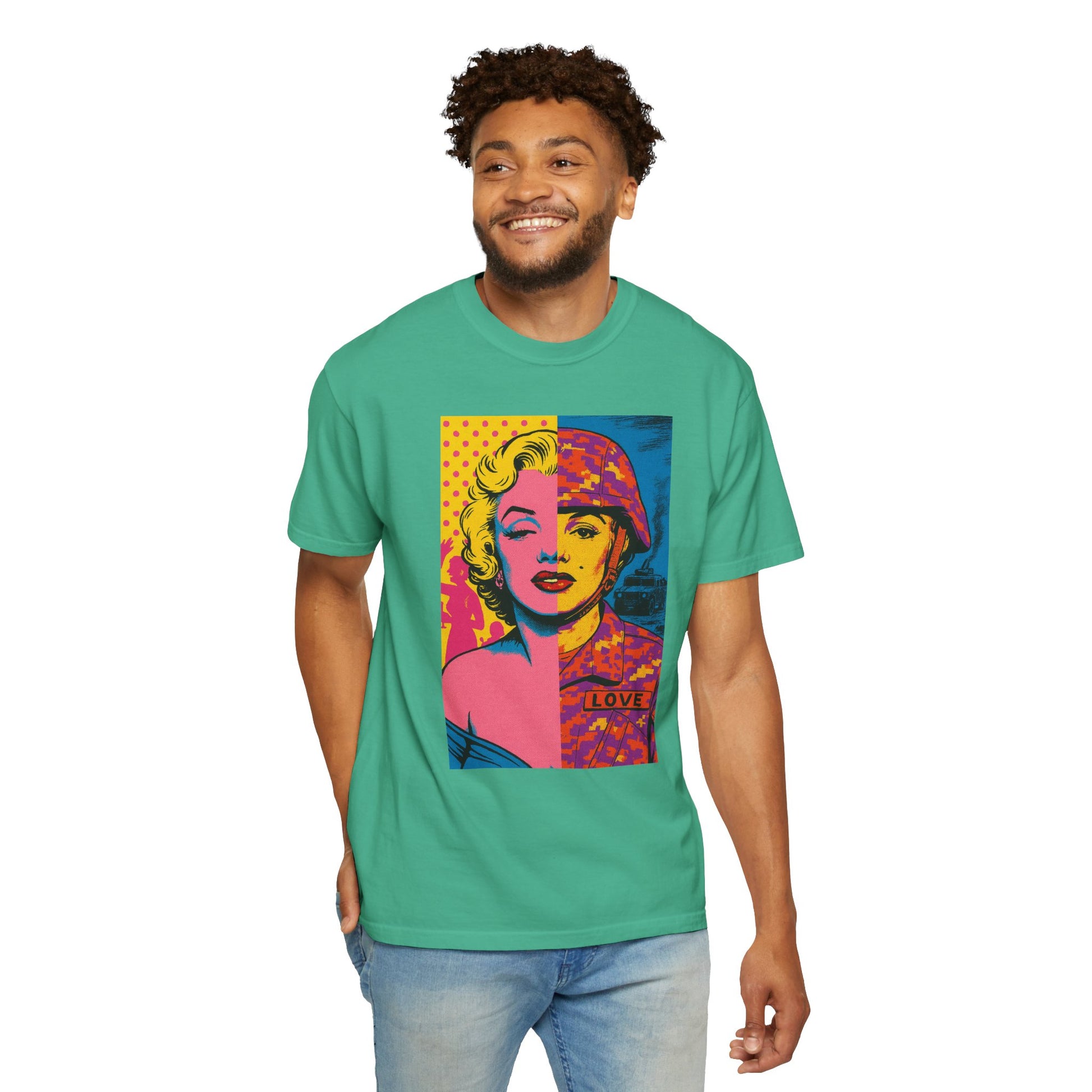 Marilyn Monroe Soldier Edition – Military-Urban Graphic Tee