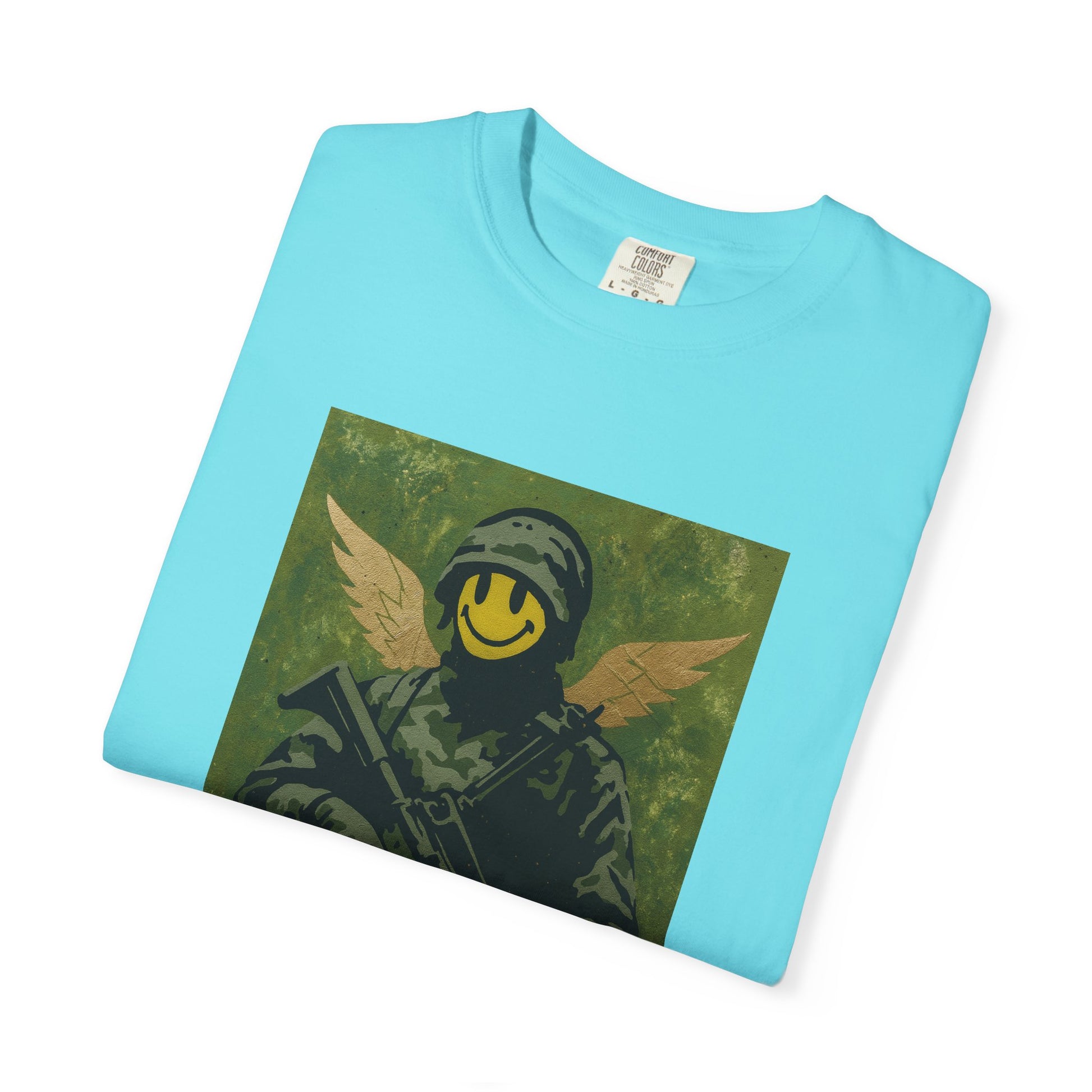 Happy Face Soldier Edition – Military-Urban Graphic Tee