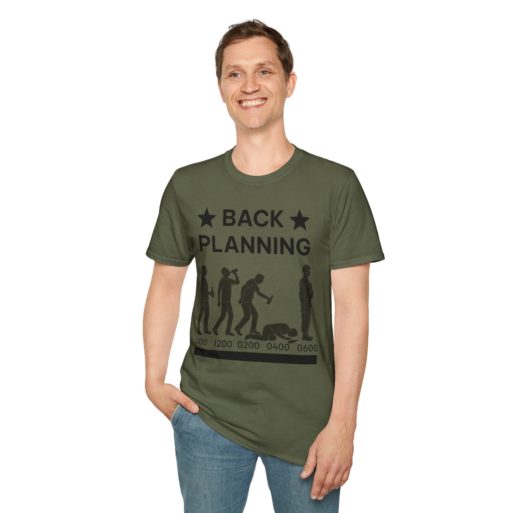 "Back-Planning My Hangover " – Funny Military T-Shirt