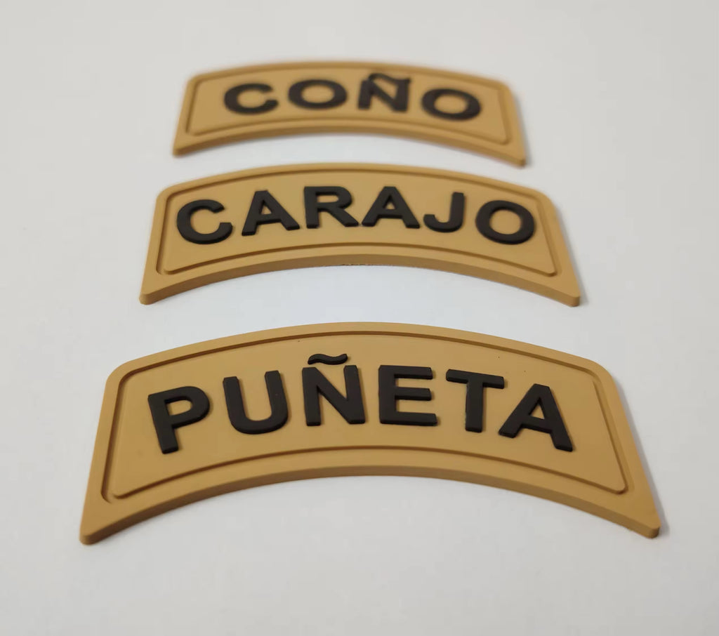 "Coño" Tab - Tactical Morale PVC Patch