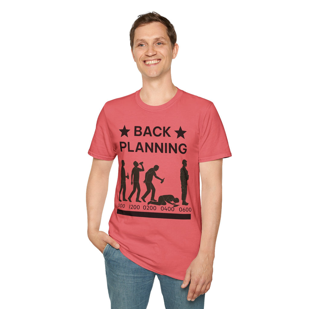 "Back-Planning My Hangover " – Funny Military T-Shirt