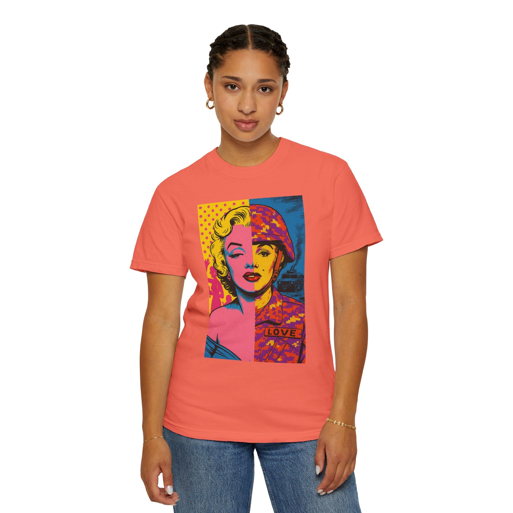 Marilyn Monroe Soldier Edition – Military-Urban Graphic Tee