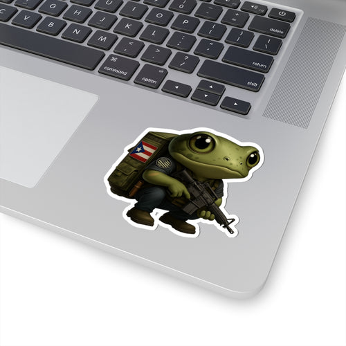 "Boricua" Coquí Guardian, Kiss-Cut Stickers