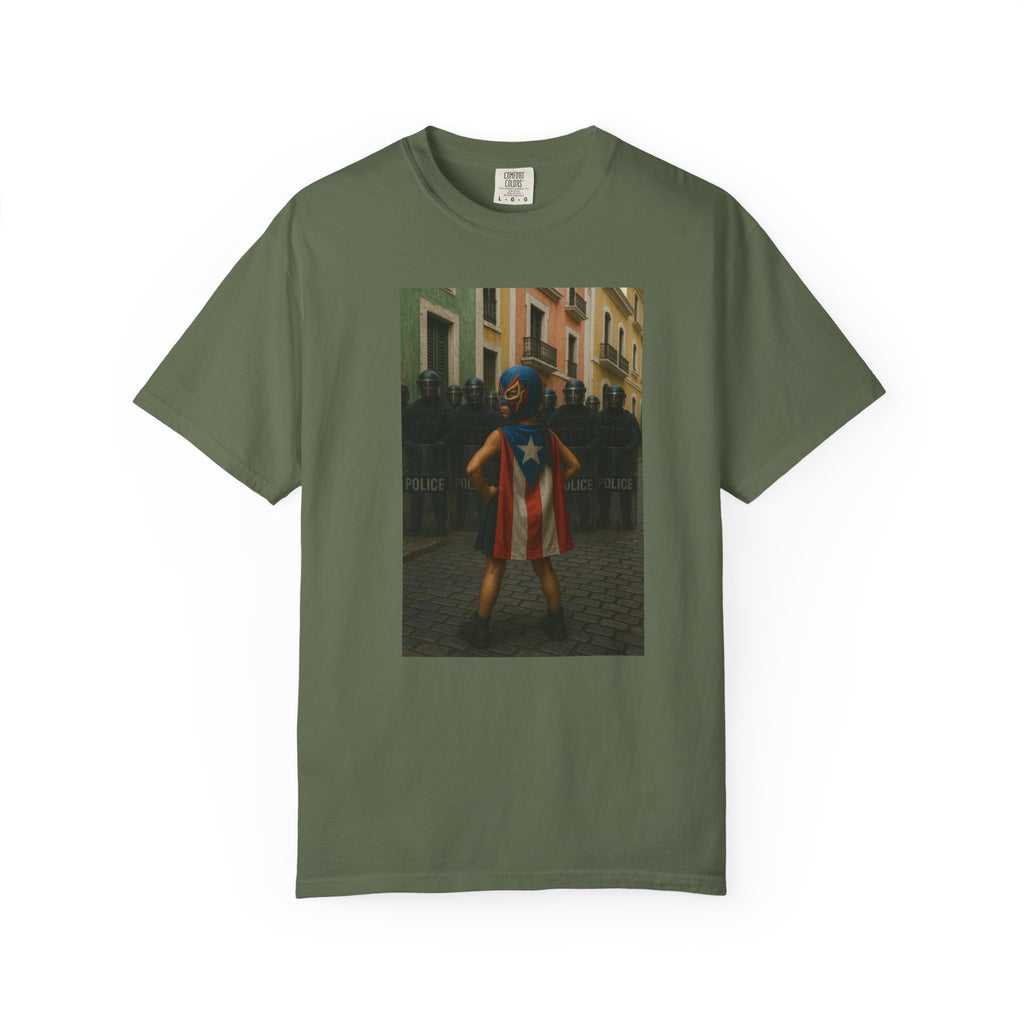 Boricua Super Girl Edition – Military-Urban Graphic Tee