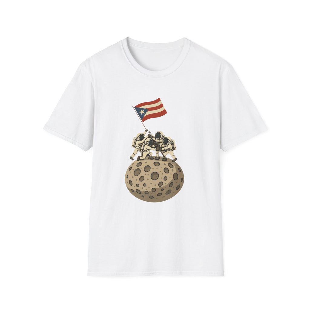 "Boricuas en la Luna" T-Shirt, Casual Wear