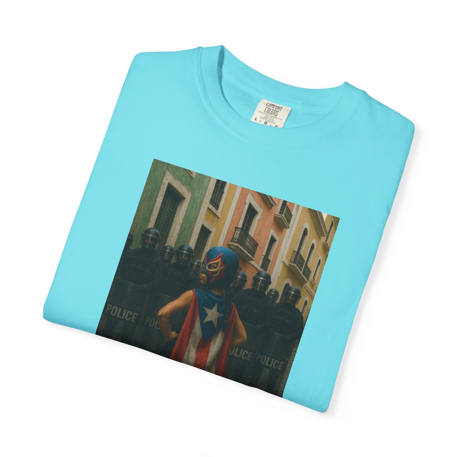 Boricua Super Girl Edition – Military-Urban Graphic Tee