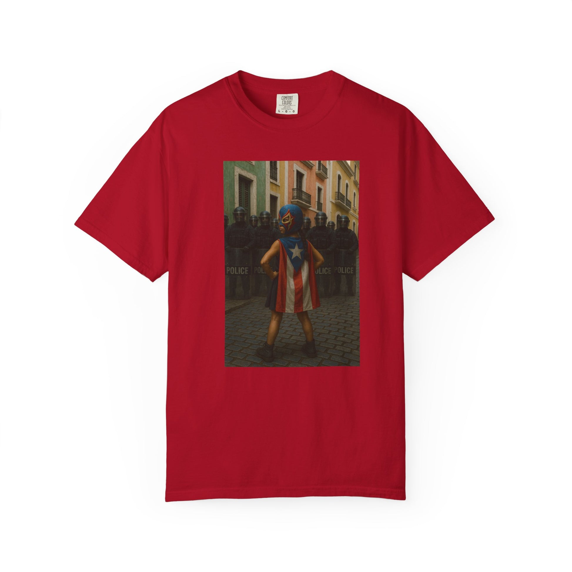 Boricua Super Girl Edition – Military-Urban Graphic Tee