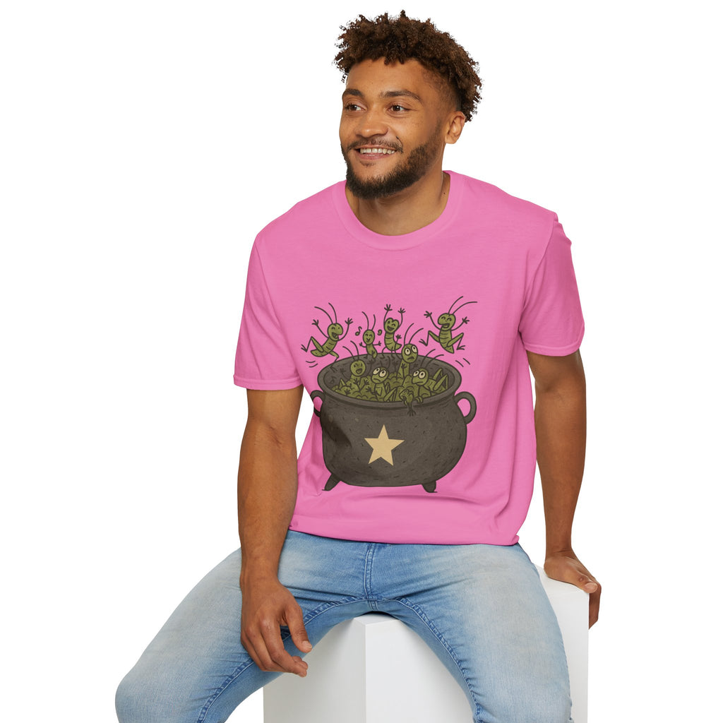 Funny T-Shirt: “Una Olla de Grillos”