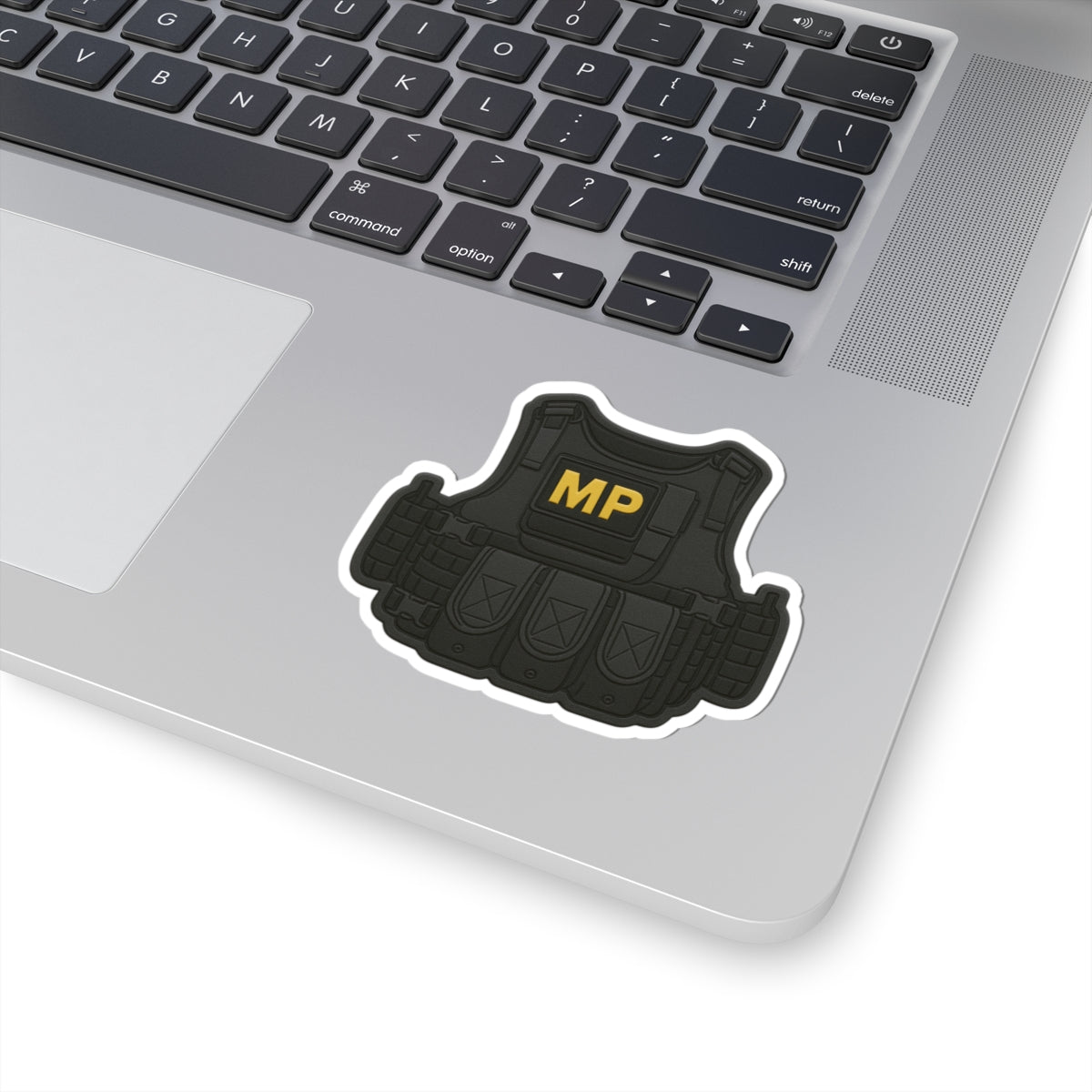 Military Police Vest, Kiss-Cut Stickers