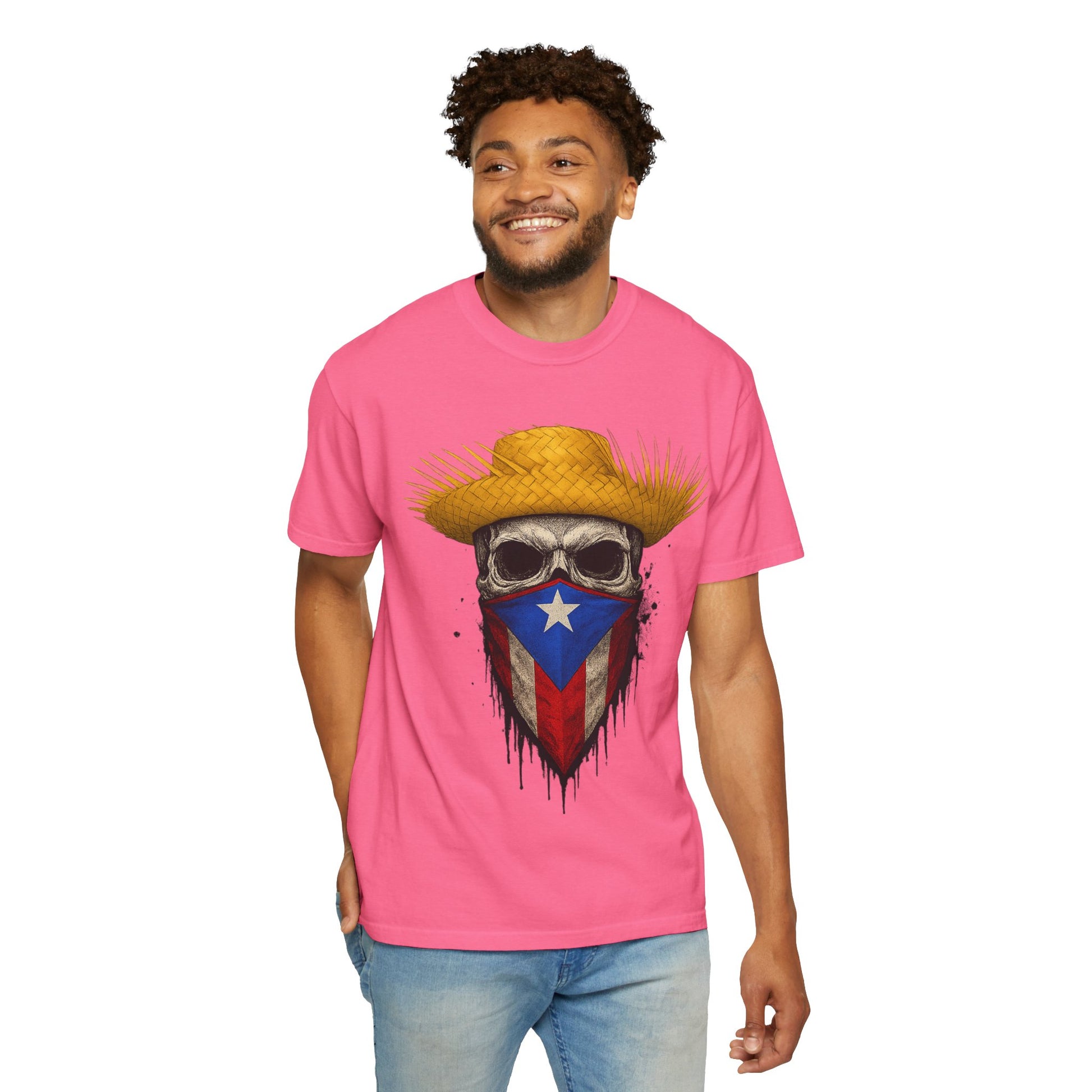 “Boricua Hasta el Hueso” Edition– Patriotic/Urban Graphic Tee