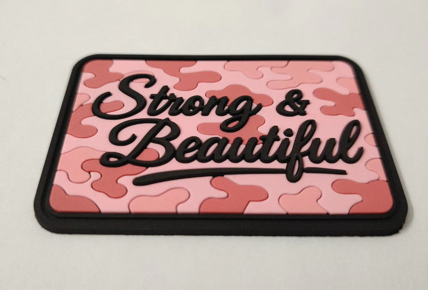 Strong & Beautiful - Tactical Morale PVC Patch