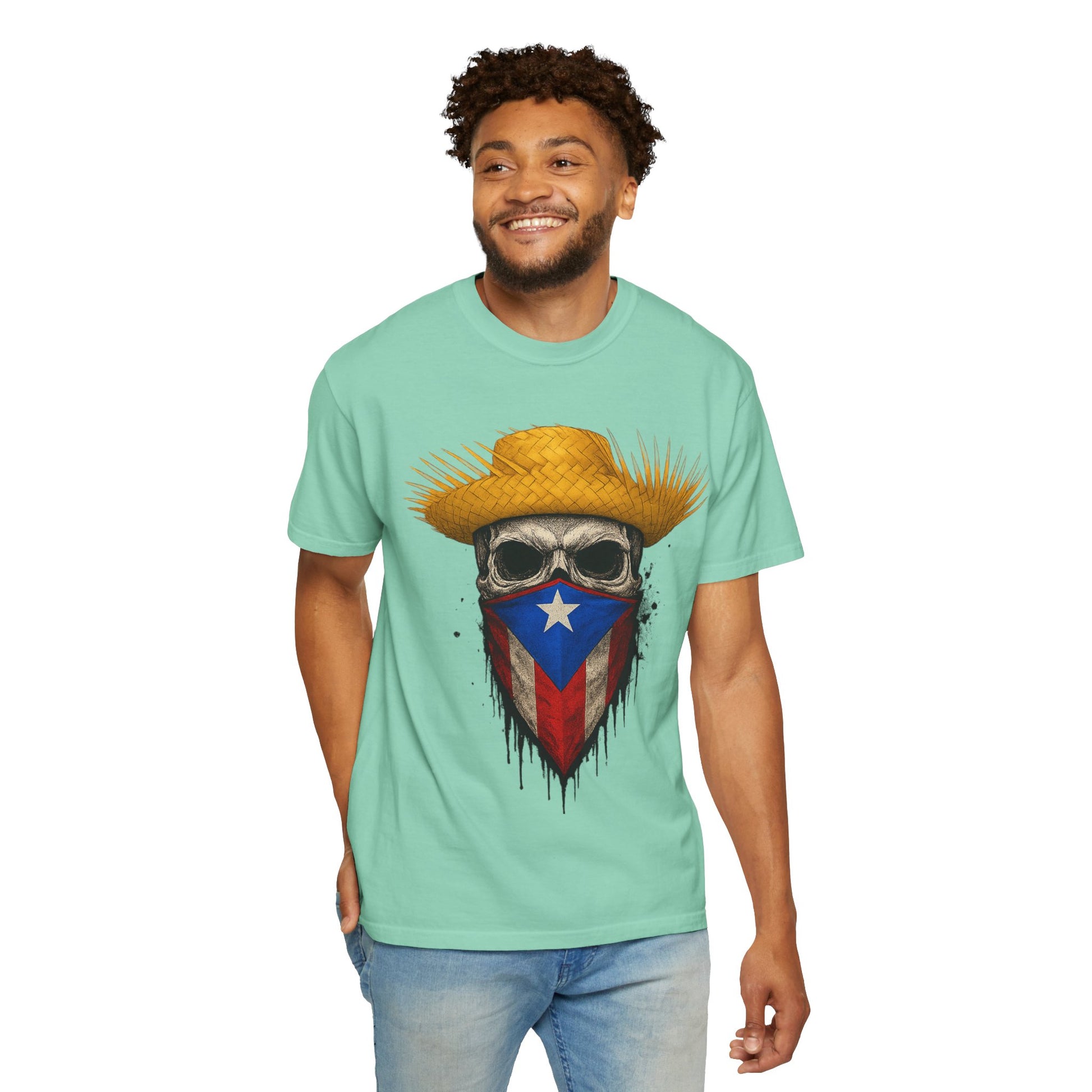 “Boricua Hasta el Hueso” Edition– Patriotic/Urban Graphic Tee