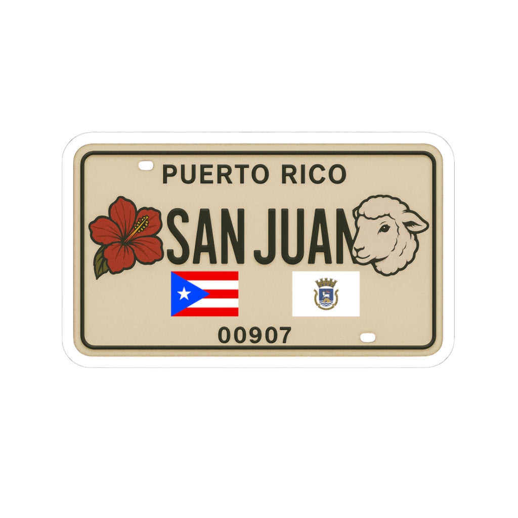 San Juan "Tablilla", Kiss-Cut Stickers