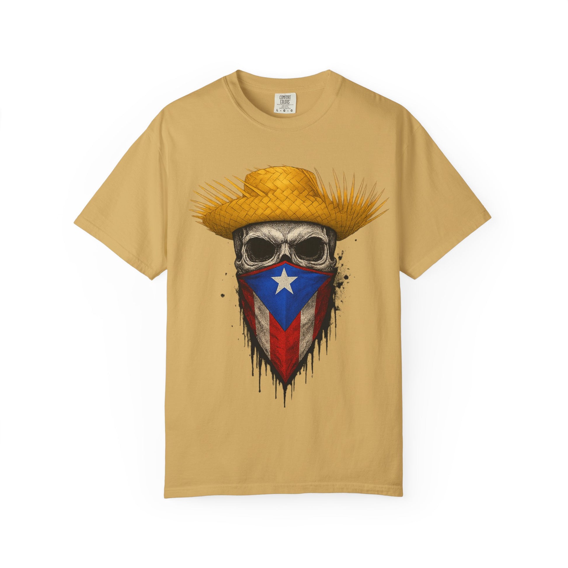 “Boricua Hasta el Hueso” Edition– Patriotic/Urban Graphic Tee