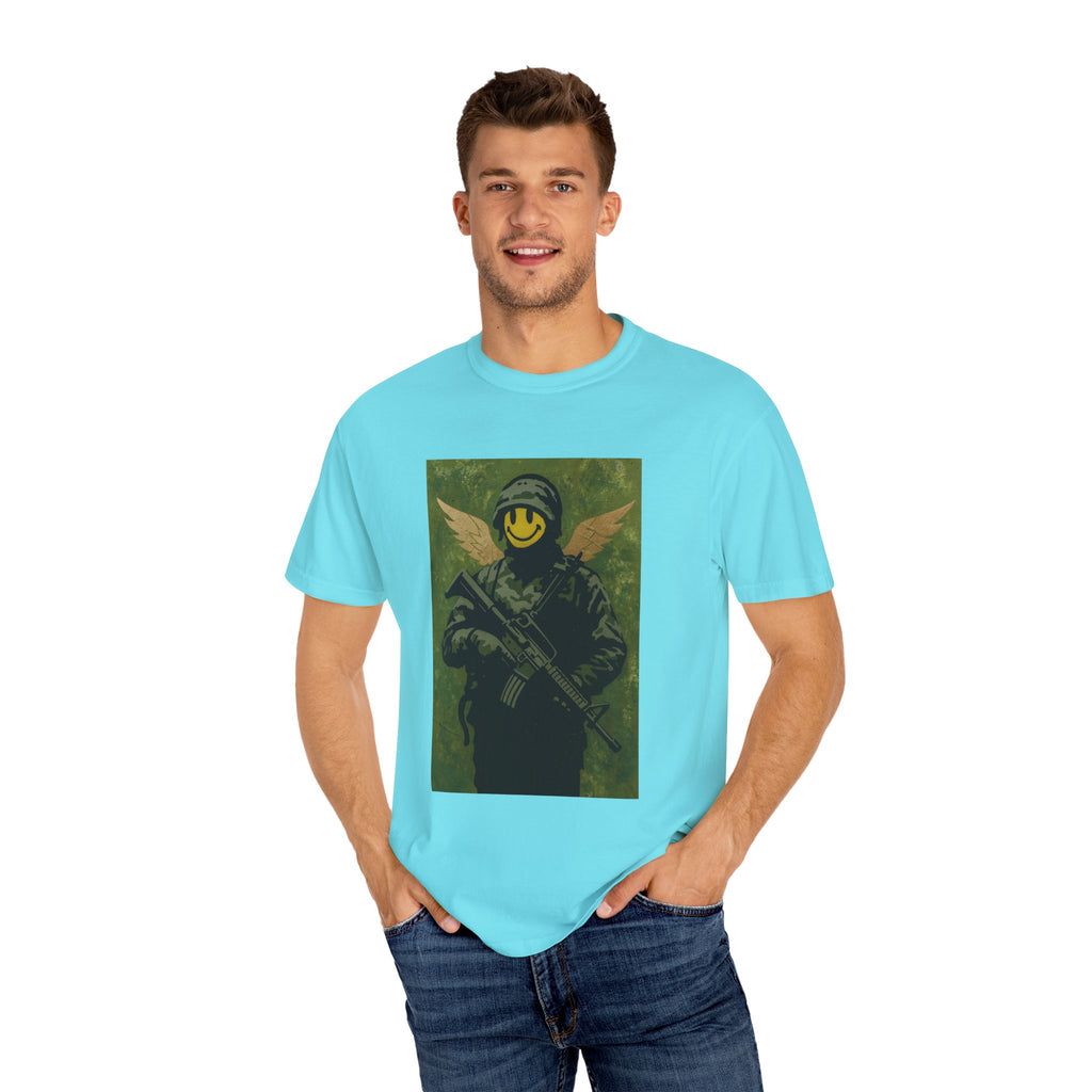 Happy Face Soldier Edition – Military-Urban Graphic Tee