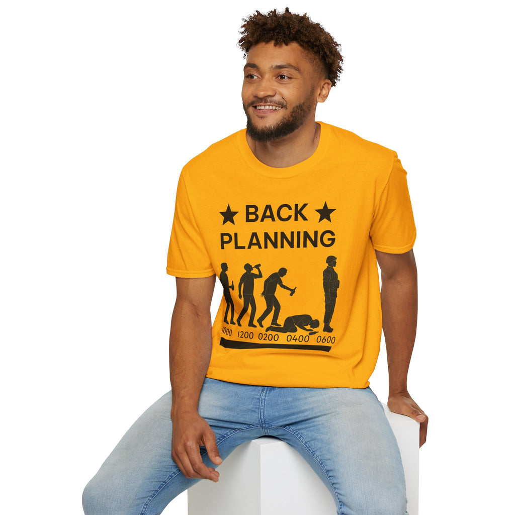 "Back-Planning My Hangover " – Funny Military T-Shirt