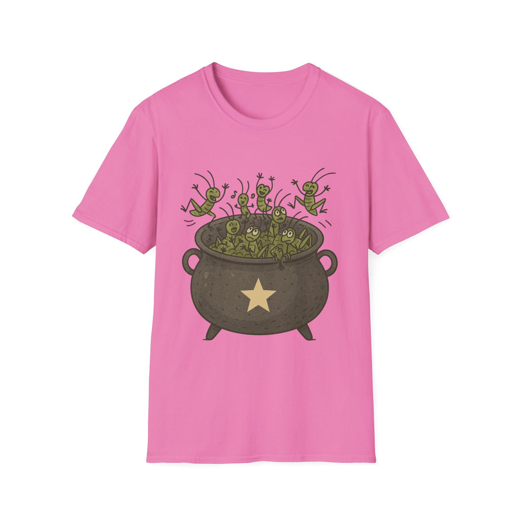 Funny T-Shirt: “Una Olla de Grillos”