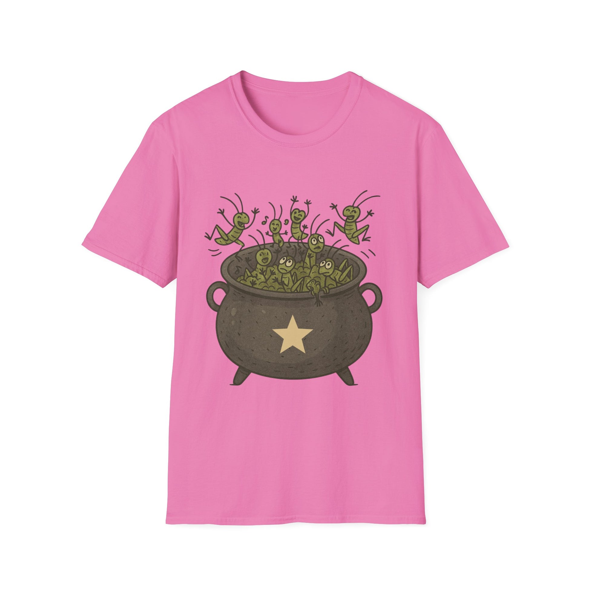 Funny T-Shirt: “Una Olla de Grillos”