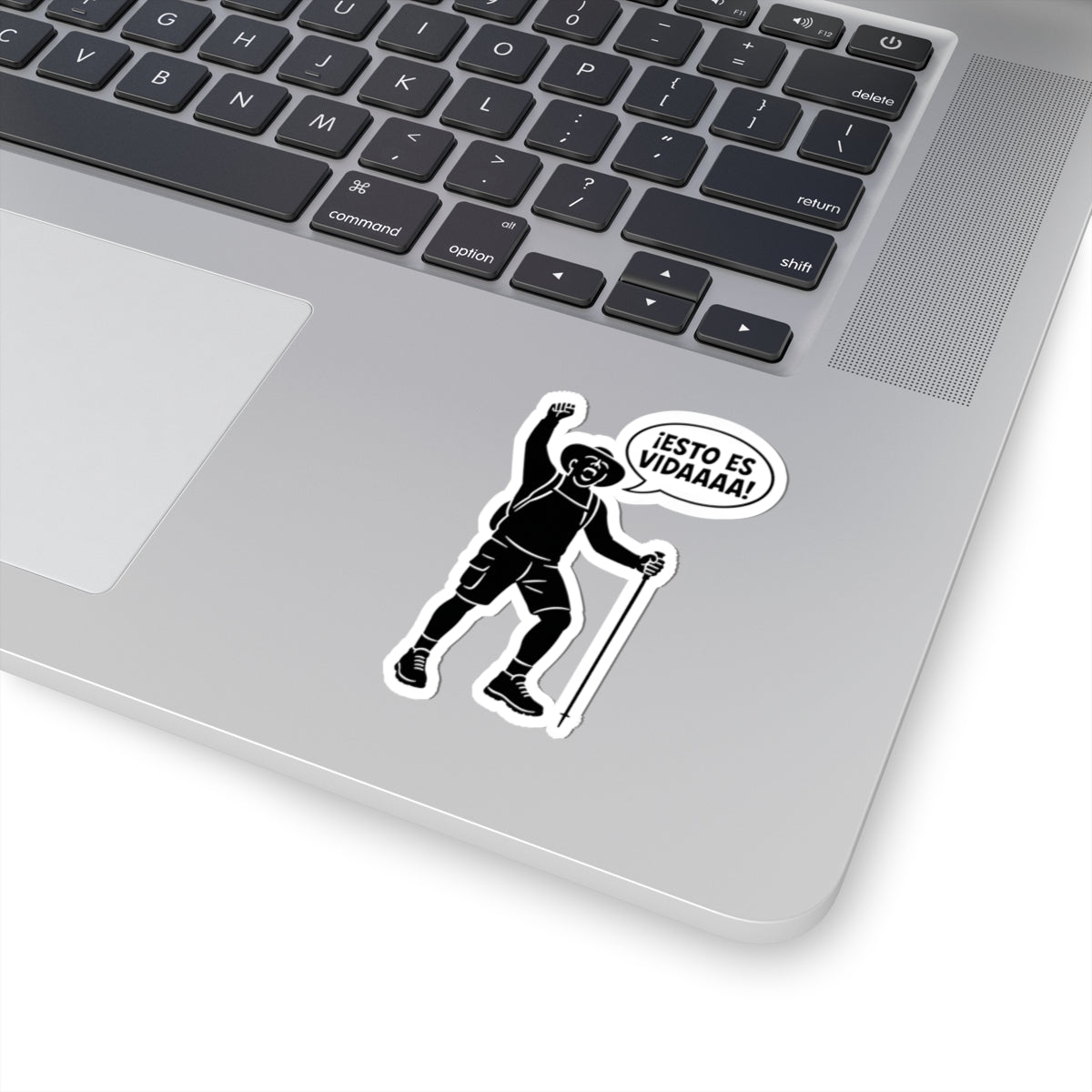 "Esto es Vida" hikers chant, Kiss-Cut Stickers
