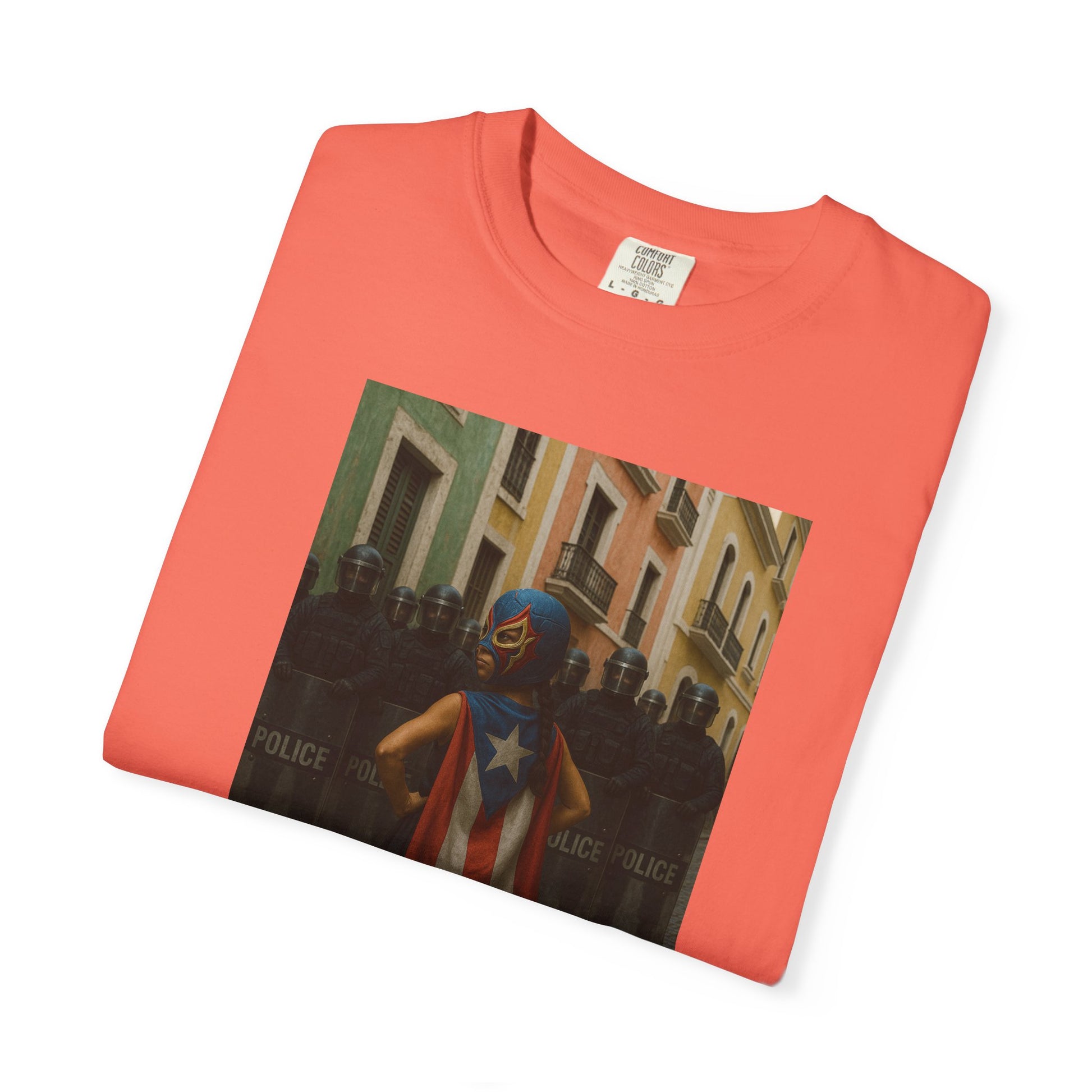 Boricua Super Girl Edition – Military-Urban Graphic Tee