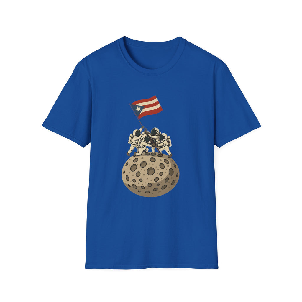 "Boricuas en la Luna" T-Shirt, Casual Wear