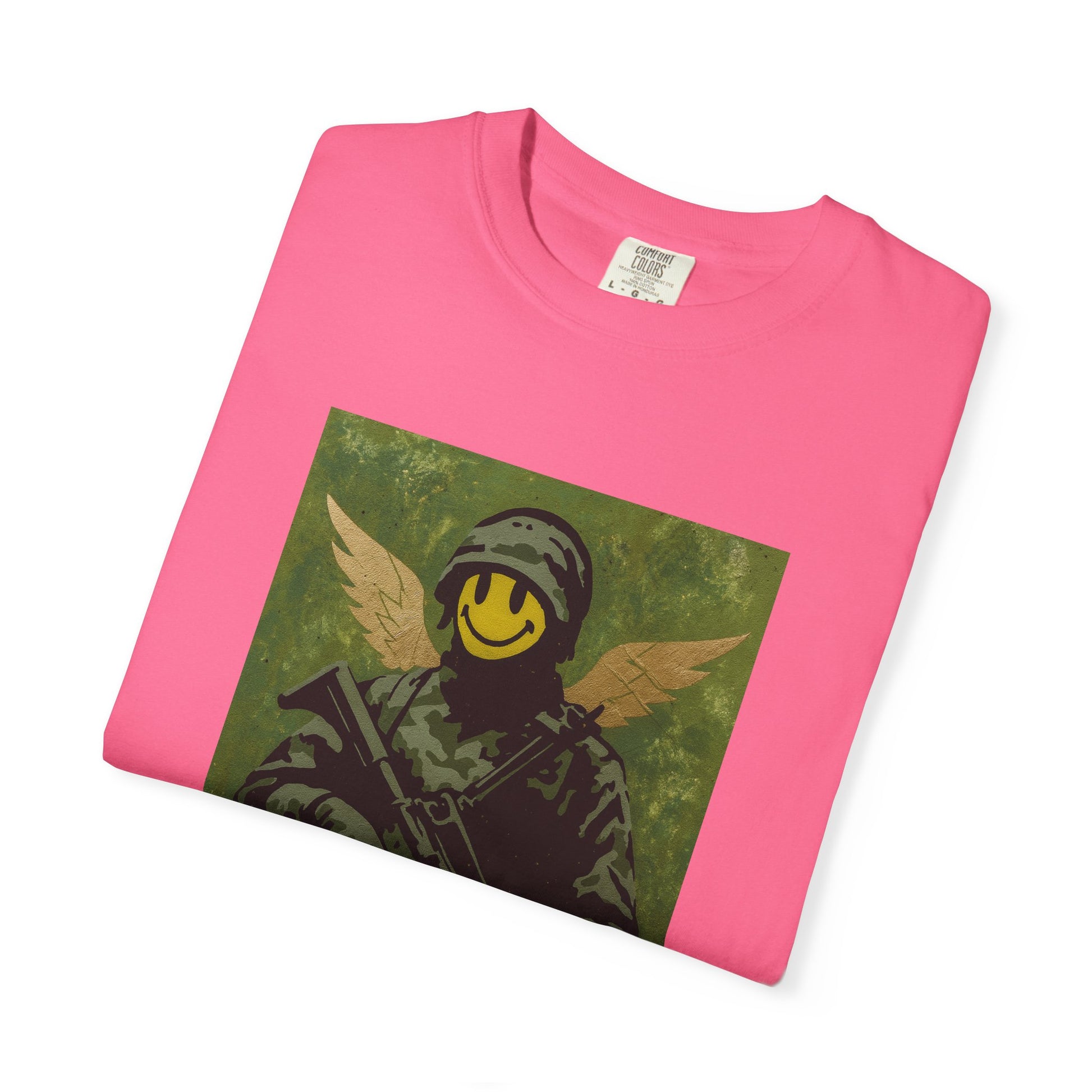 Happy Face Soldier Edition – Military-Urban Graphic Tee