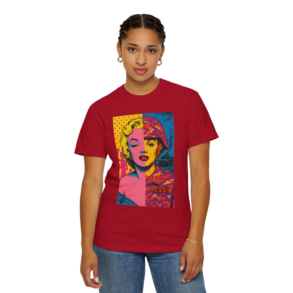 Marilyn Monroe Soldier Edition – Military-Urban Graphic Tee