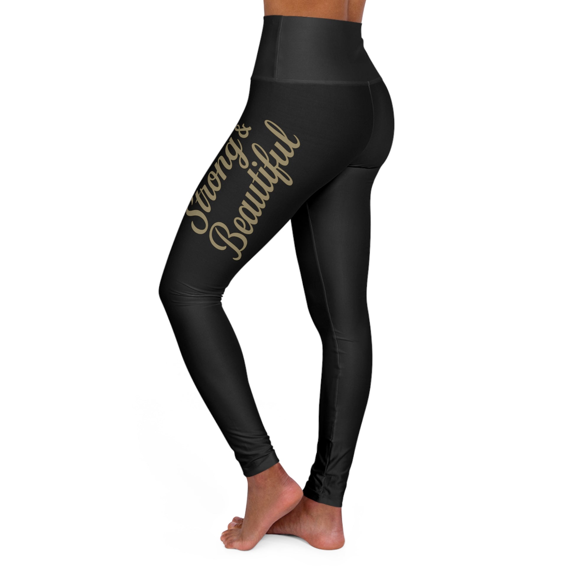 Empowerment High-Waisted Activewear Leggings – Strong & Beautiful Collection