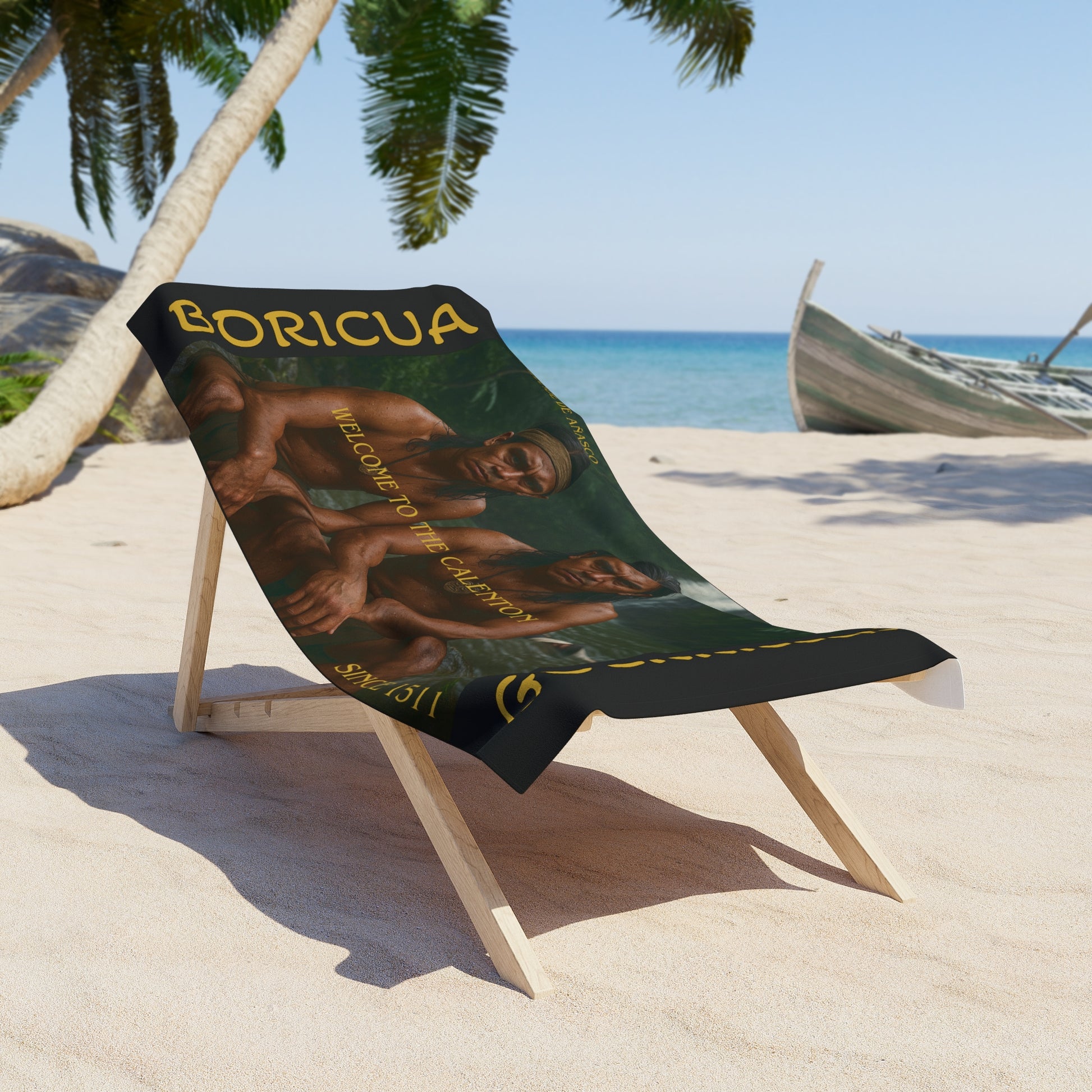 “Welcome to the Calentón – Since 1511” Commemorative Beach Towel
