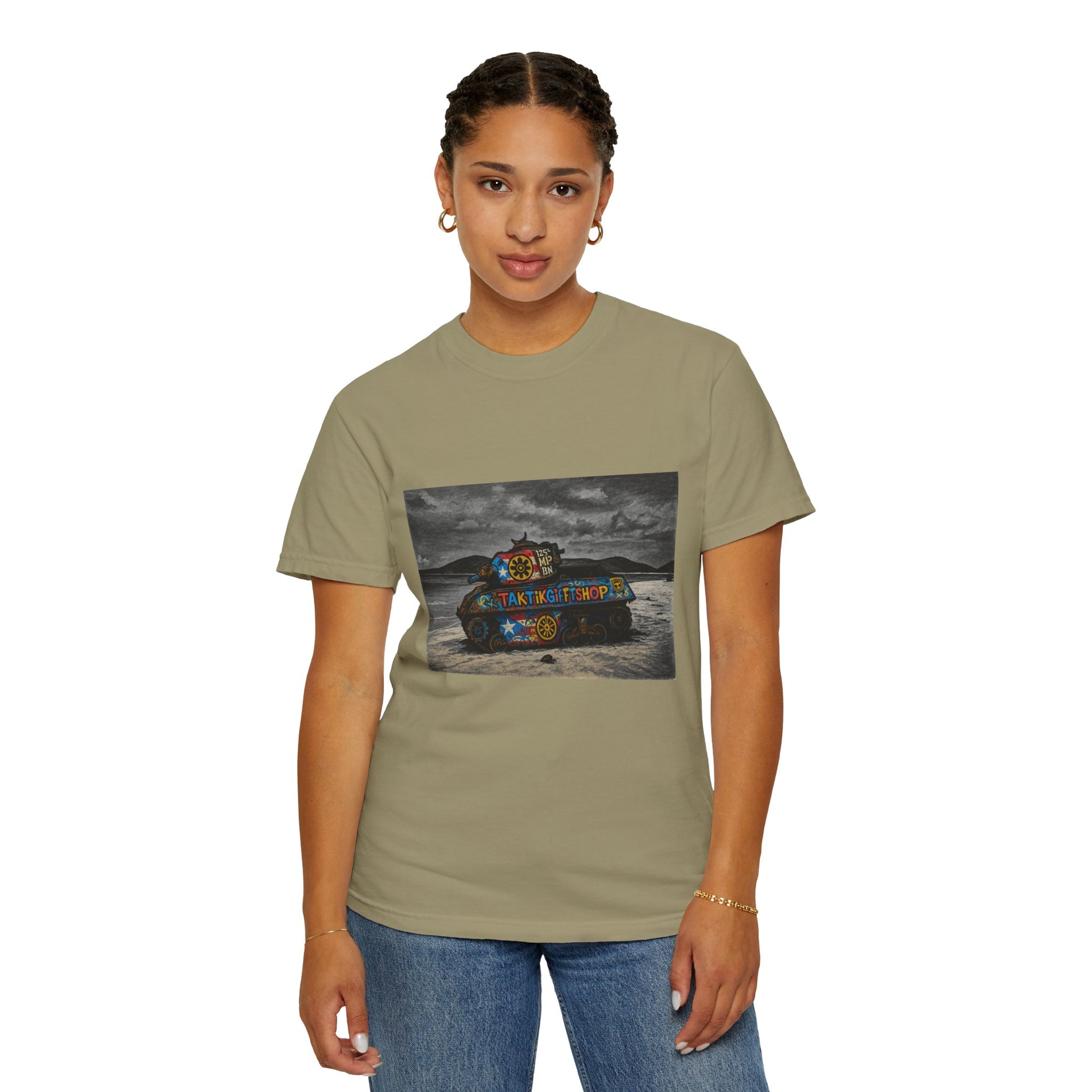Playa Flamenco Tank Edition – Military-Urban Graphic Tee
