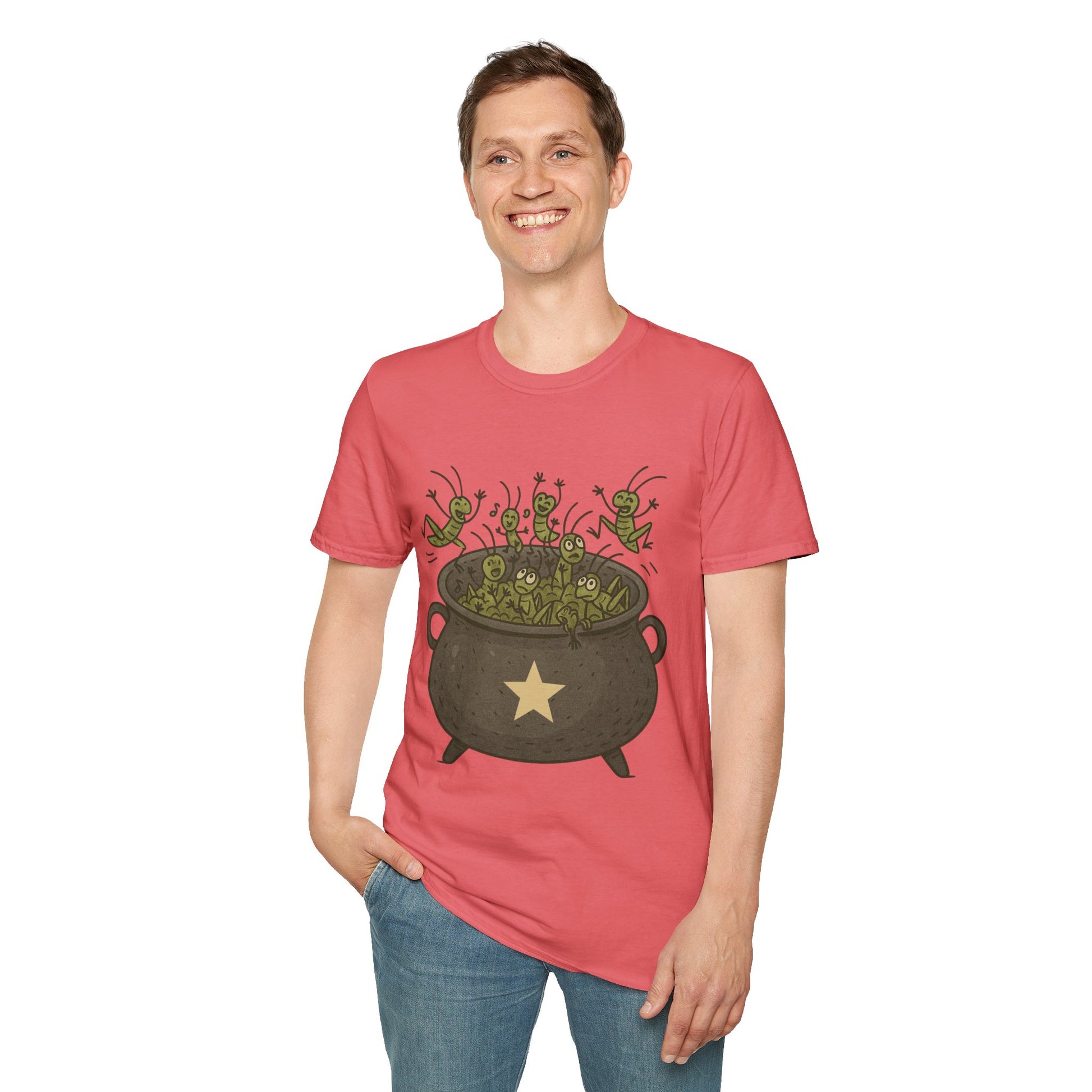Funny T-Shirt: “Una Olla de Grillos”