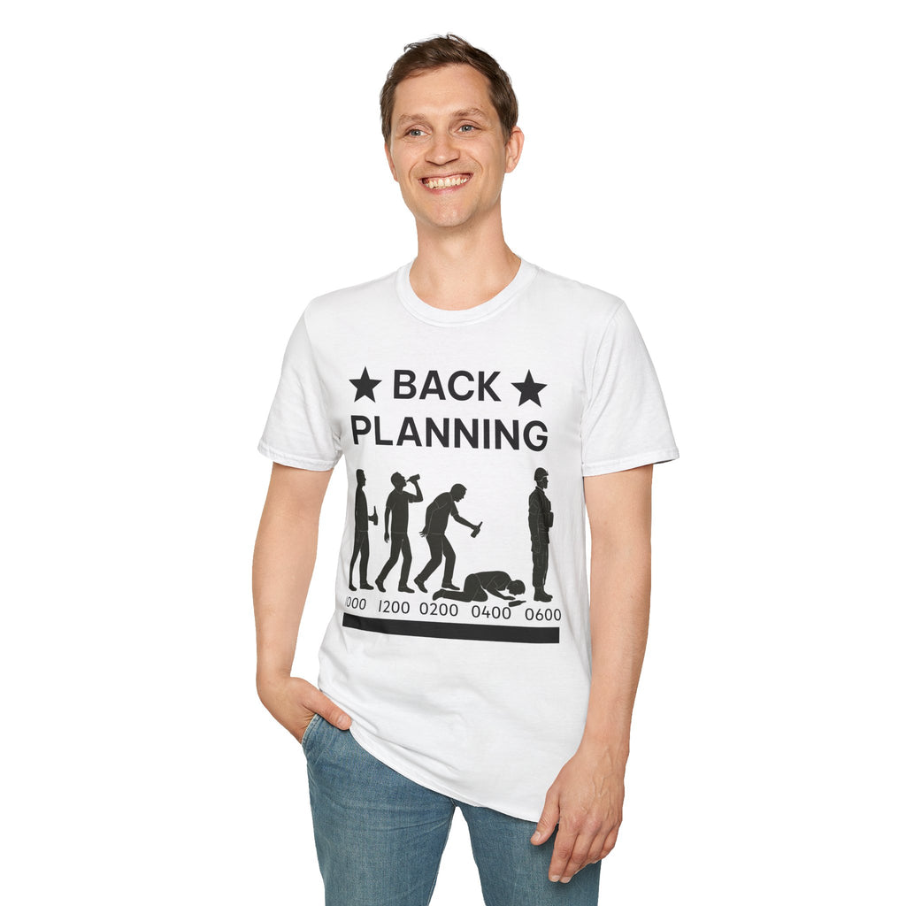 "Back-Planning My Hangover " – Funny Military T-Shirt