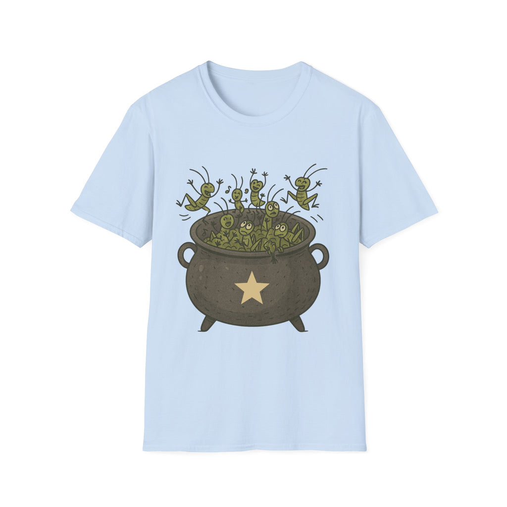 Funny T-Shirt: “Una Olla de Grillos”