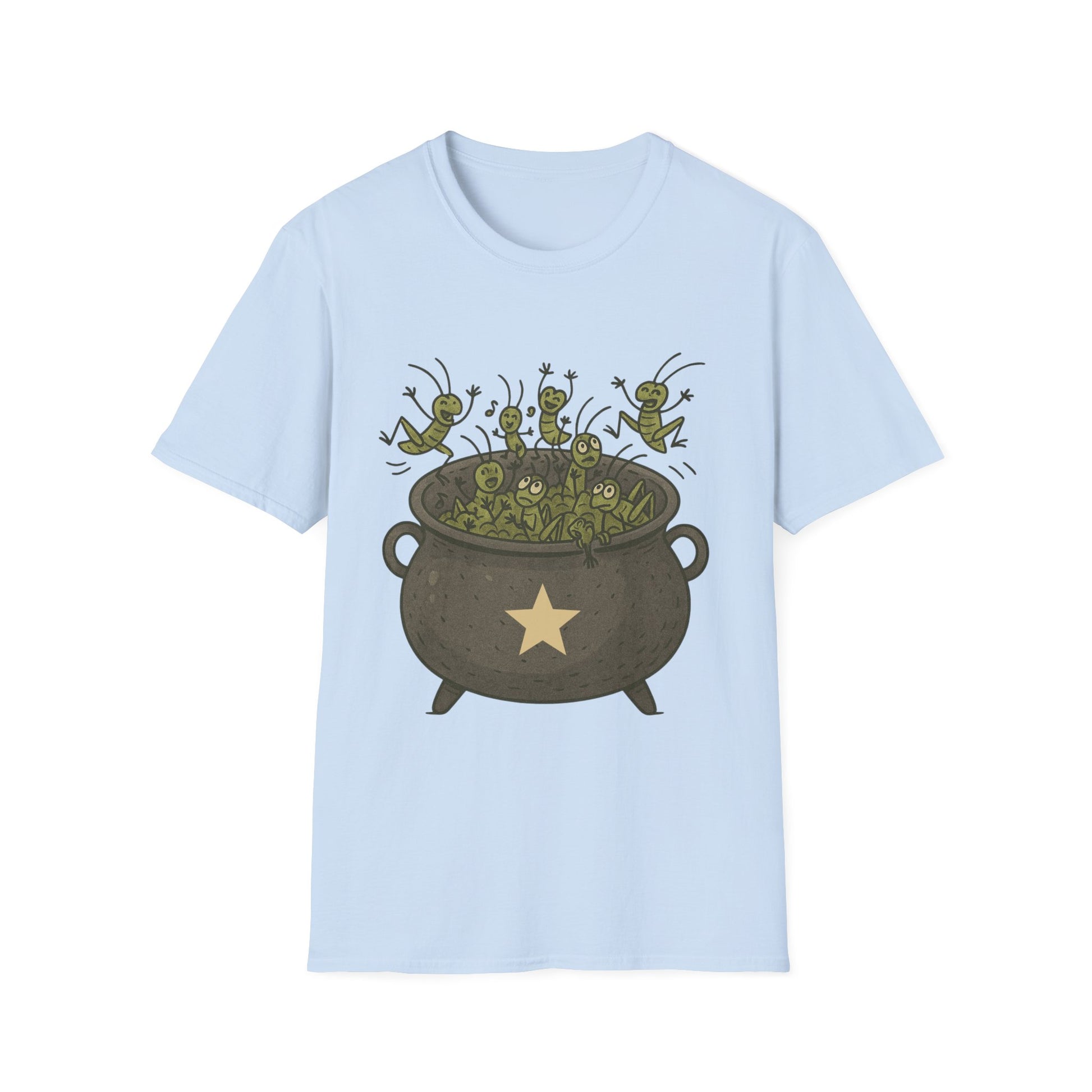 Funny T-Shirt: “Una Olla de Grillos”