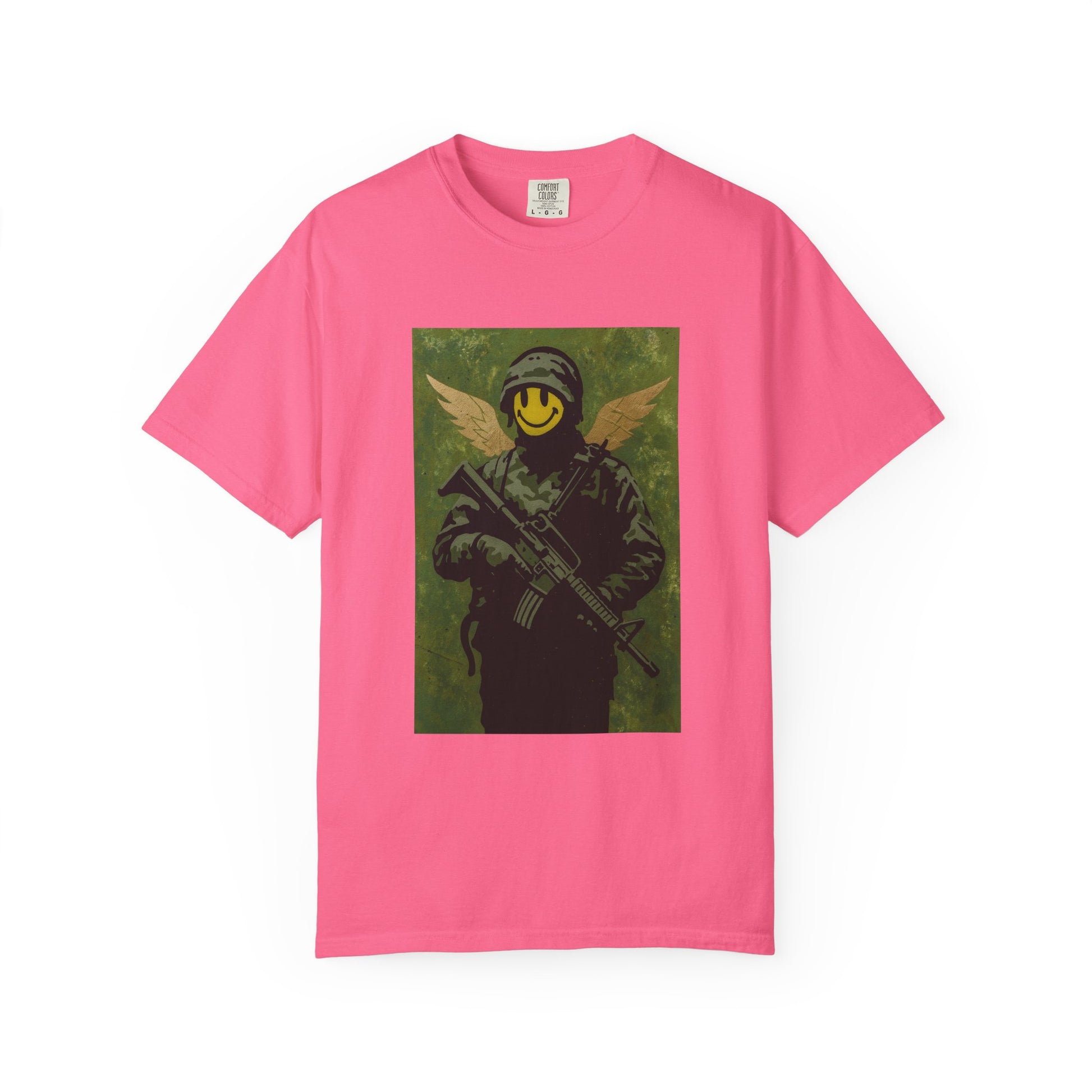 Happy Face Soldier Edition – Military-Urban Graphic Tee