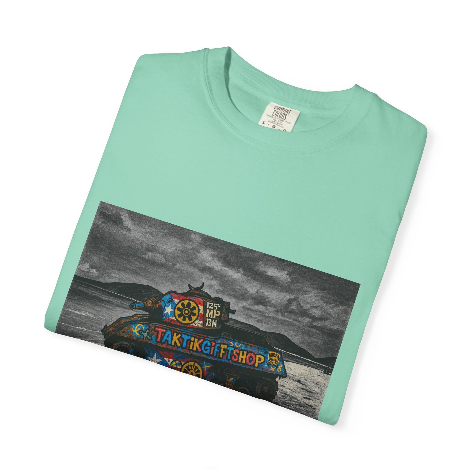 Playa Flamenco Tank Edition – Military-Urban Graphic Tee