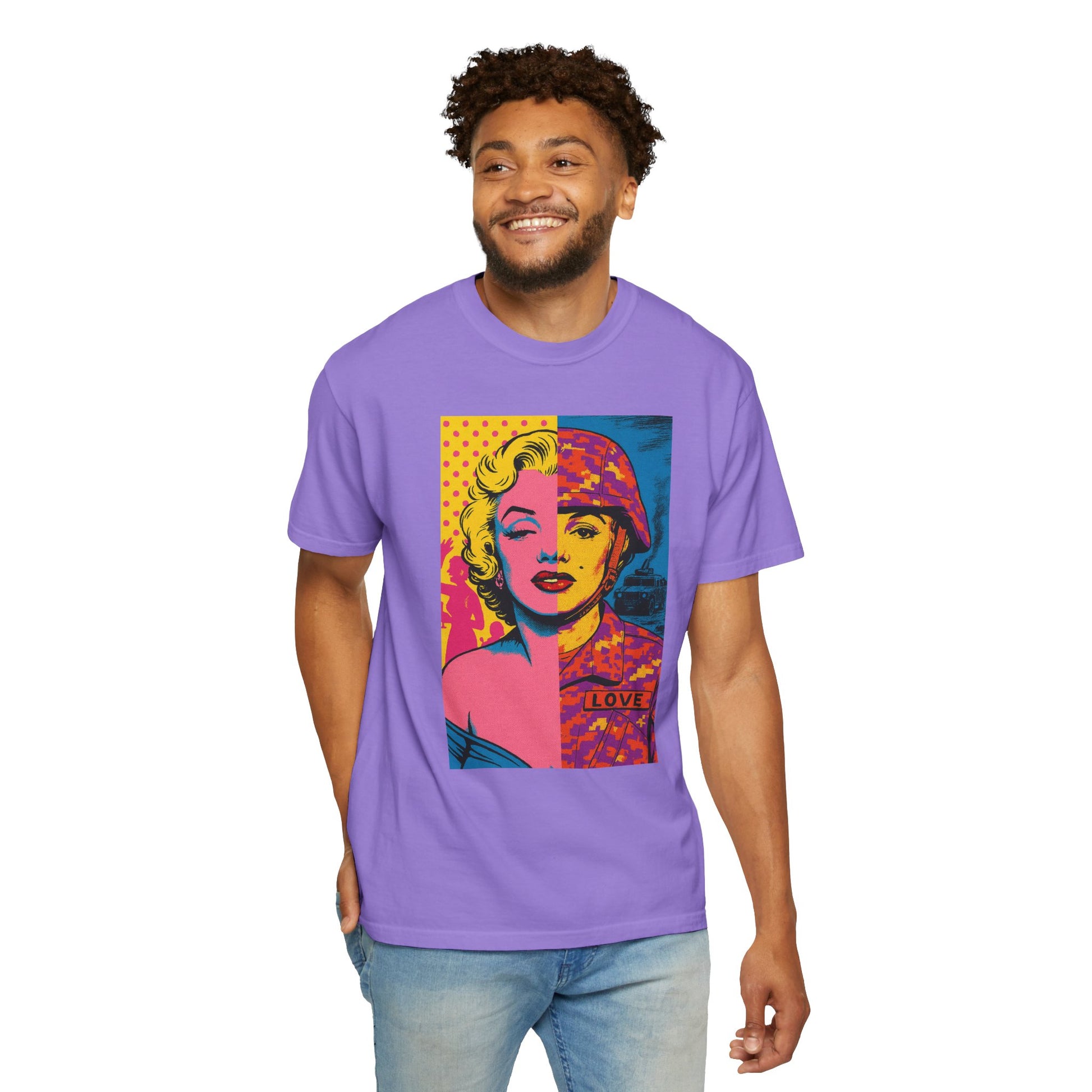 Marilyn Monroe Soldier Edition – Military-Urban Graphic Tee