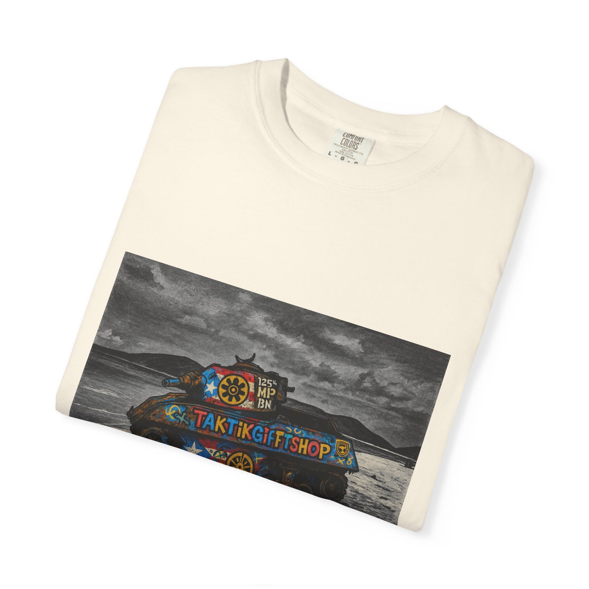 Playa Flamenco Tank Edition – Military-Urban Graphic Tee