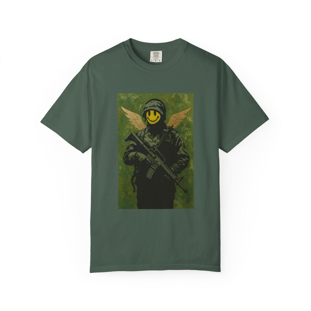 Happy Face Soldier Edition – Military-Urban Graphic Tee