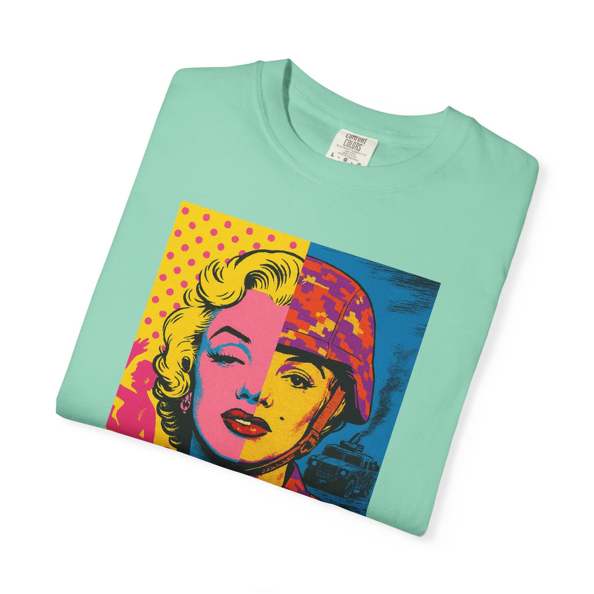 Marilyn Monroe Soldier Edition – Military-Urban Graphic Tee
