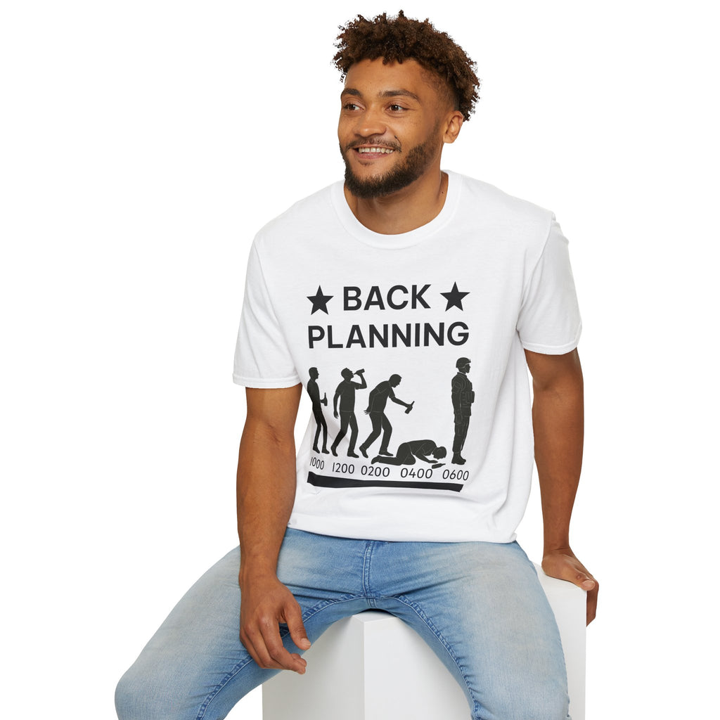 "Back-Planning My Hangover " – Funny Military T-Shirt