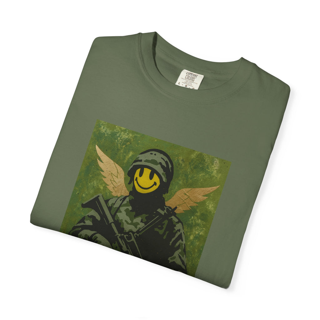Happy Face Soldier Edition – Military-Urban Graphic Tee
