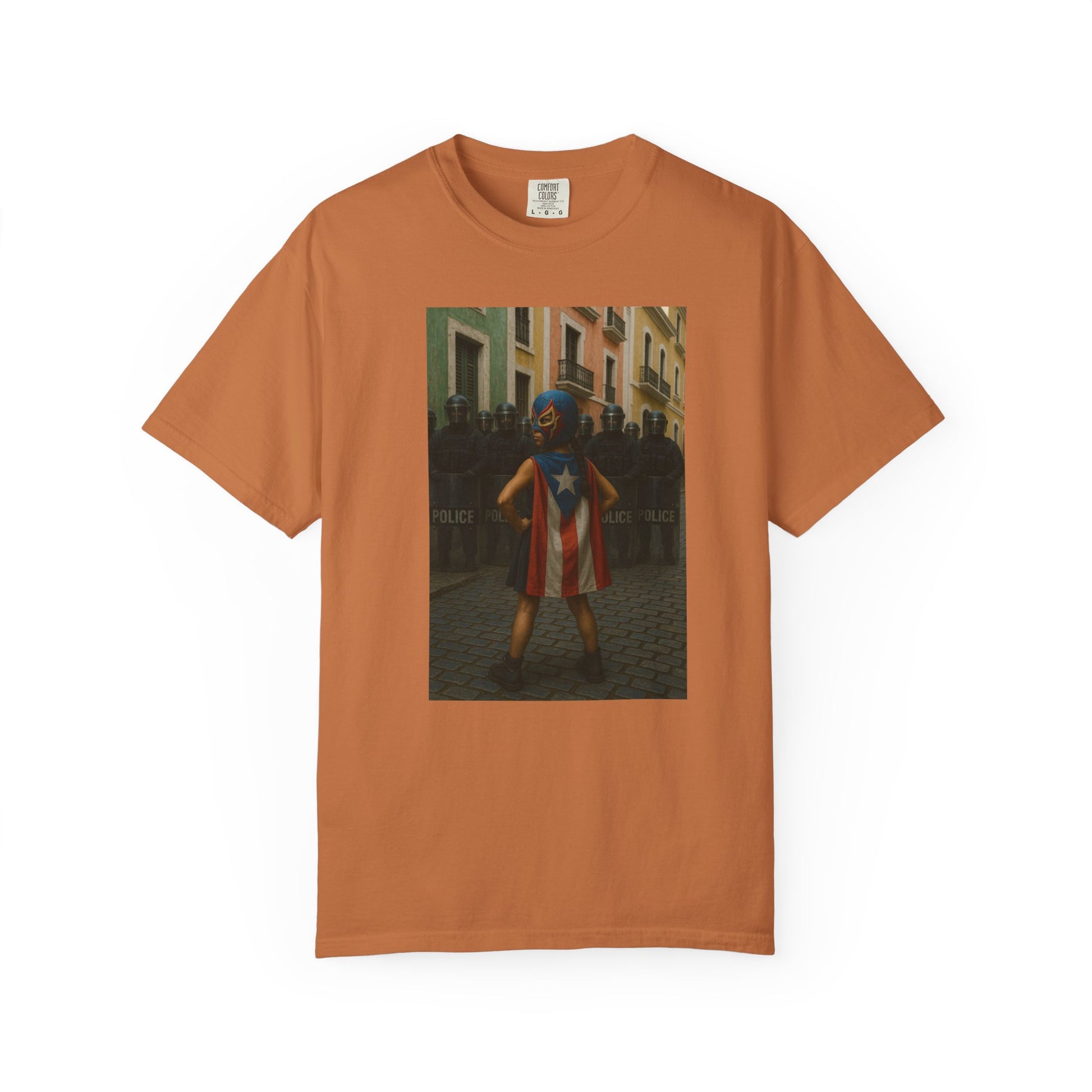 Boricua Super Girl Edition – Military-Urban Graphic Tee