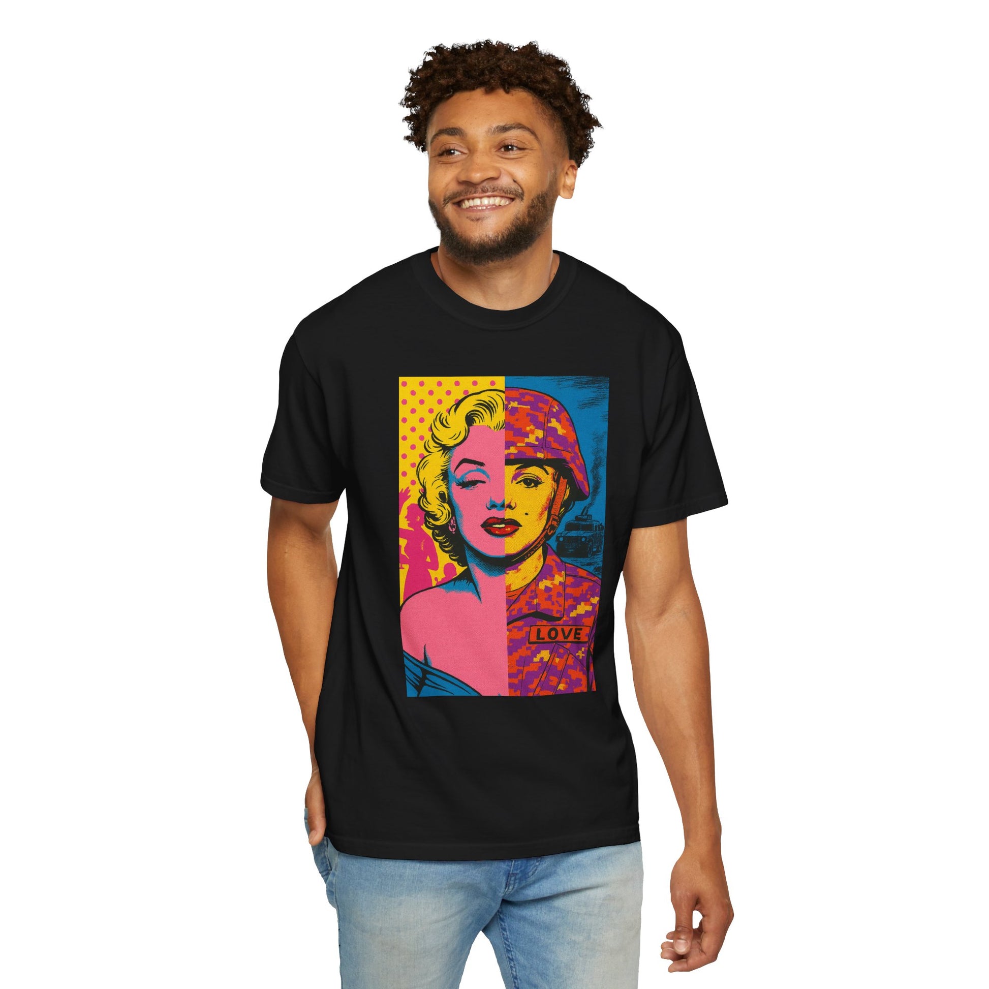 Marilyn Monroe Soldier Edition – Military-Urban Graphic Tee