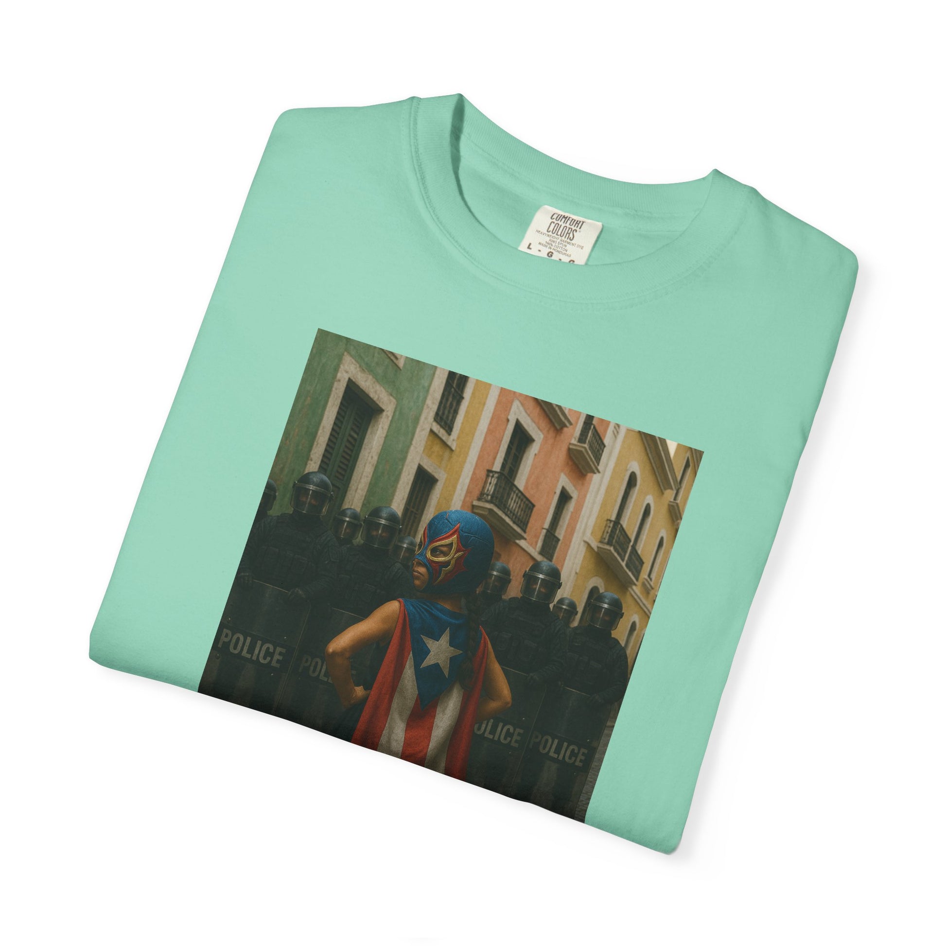 Boricua Super Girl Edition – Military-Urban Graphic Tee