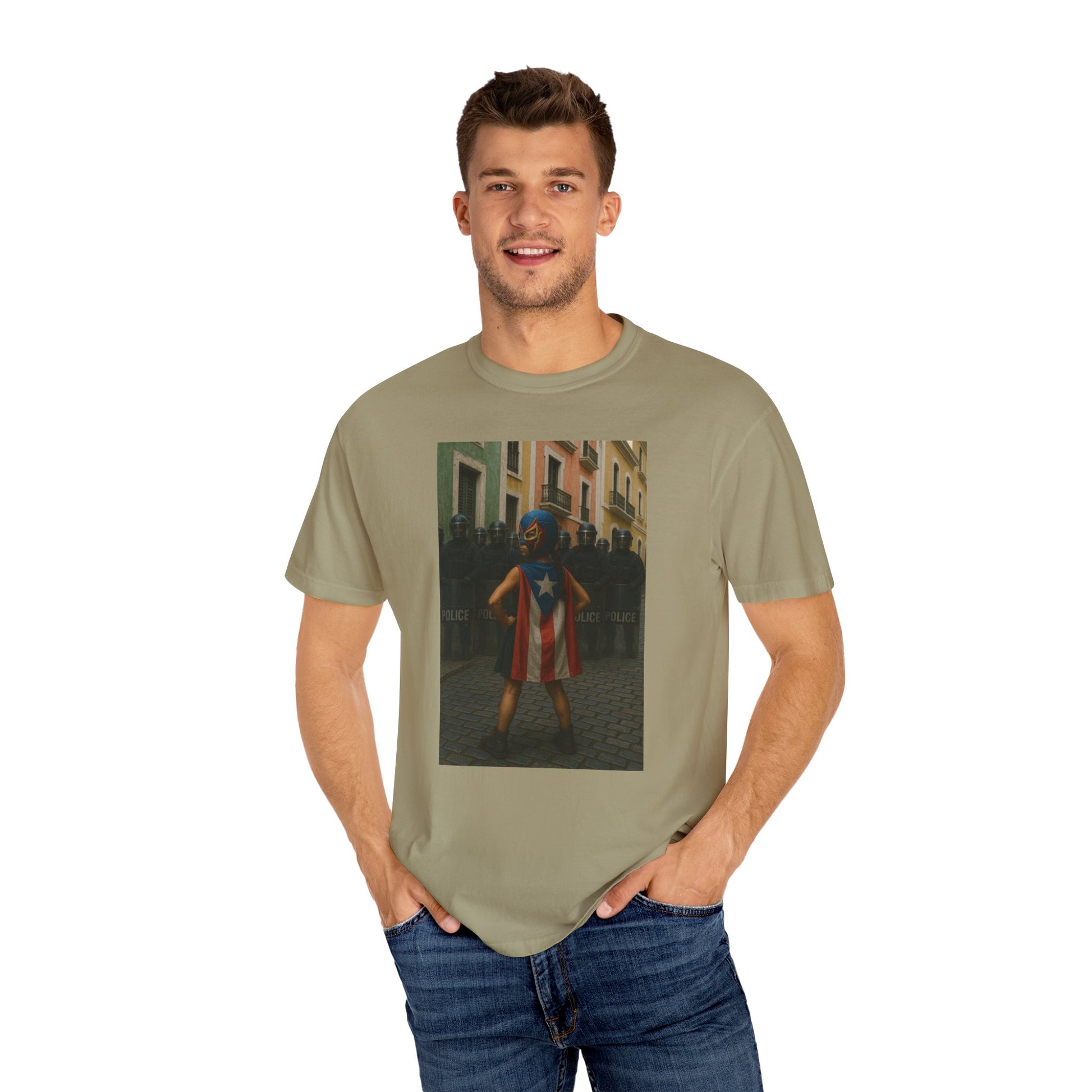 Boricua Super Girl Edition – Military-Urban Graphic Tee
