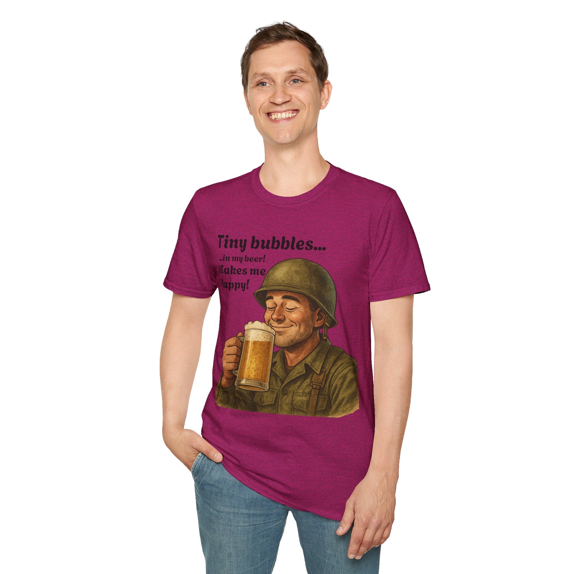 Tiny Bubbles T-Shirt – Cadence & Cold Ones Edition