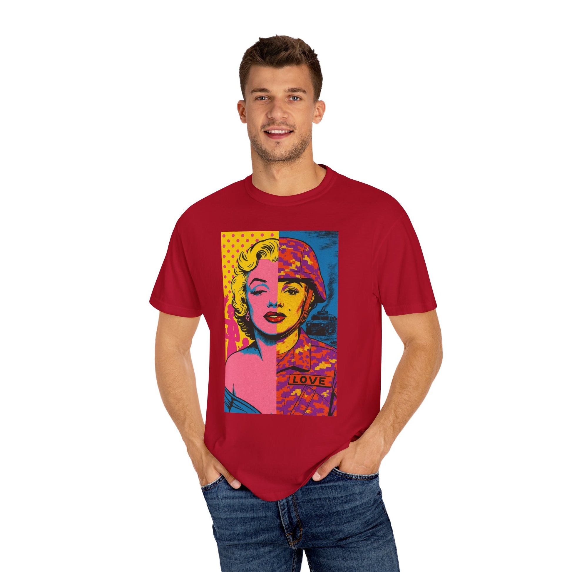 Marilyn Monroe Soldier Edition – Military-Urban Graphic Tee